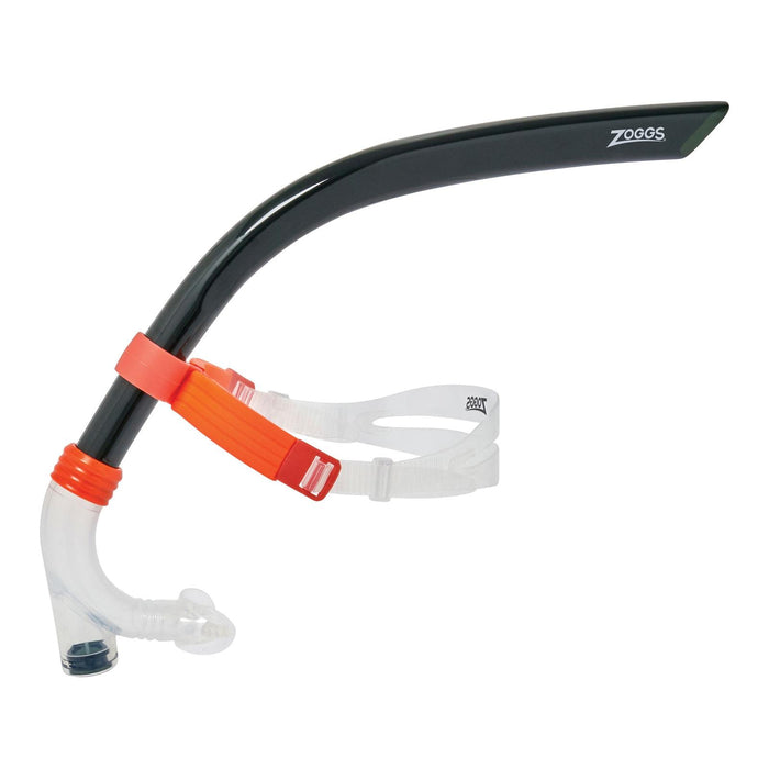 Swimming Snorkel Tube Centre Line Black-Orange Zoggs 465287BKOR