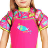 Water Wings Floatsuit Kids Sea-Queen Print 4-5 Years 19-30kg Zoggs 465524SQEU45