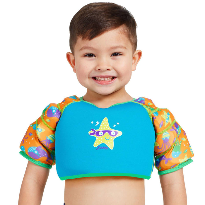 Water Wings Vest Kids Super-Star Print 1-2 Years 11-15kg Zoggs 465525SSEU12