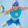 Water Wings Vest Kids Super-Star Print 1-2 Years 11-15kg Zoggs 465525SSEU12