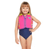 Giubbotto Swimsure per bambini, stampa Sea-Queen, 2-3 anni 15-19kg Zoggs 465526SQEU23