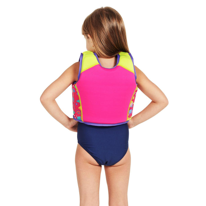 Chaleco Swimsure para niños, estampado Sea-Queen, 4-5 años 19-30 kg Zoggs 465526SQEU45
