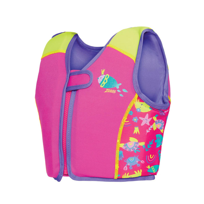 Chaleco Swimsure para niños, estampado Sea-Queen, 4-5 años 19-30 kg Zoggs 465526SQEU45