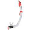 Diving Snorkeling Snorkel Fast Tech Clear-Red Seac 476R