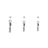 Micro swivels met clip 6 stuks №12 Expert Predator 48093