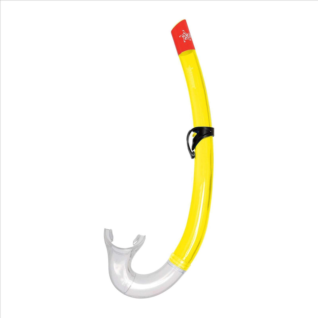 Snorkel Tube Anatomic Yellow Abysstar 50045YLL