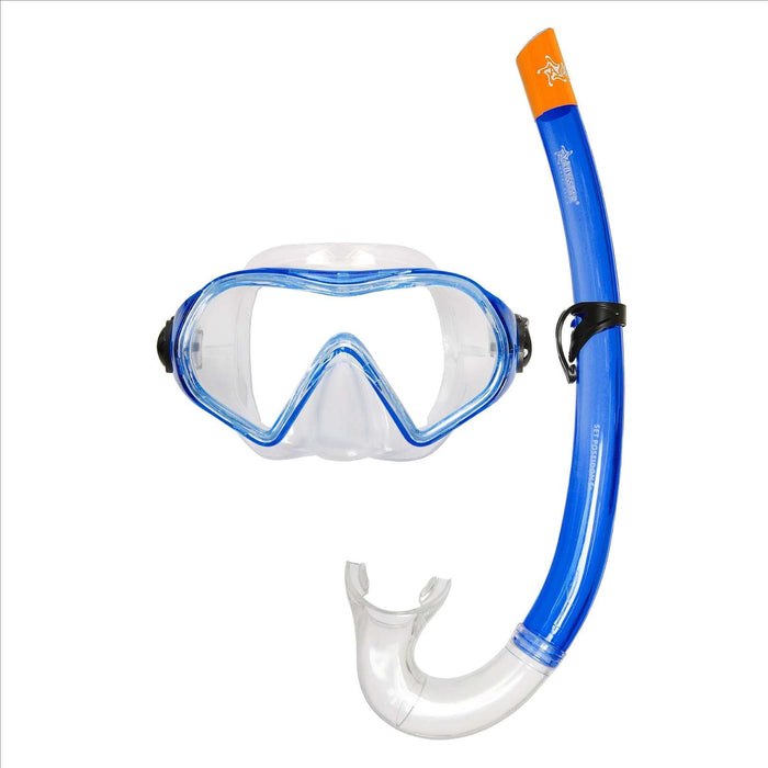 Snorkeling Kit Podeison Clear-Blue Abysstar 50052BL