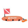 Boyas Torpedo de Nailon Naranja 80x23cm Abysstar 50105