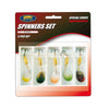 Spinner Set Assorted Colours 3,5g Lineaeffe 5026050