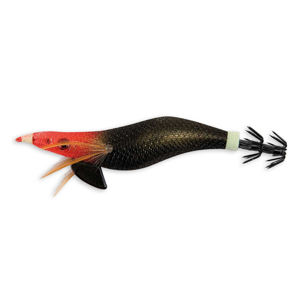 Squid Jig Silk Red Black Size 10,5cm Lineaeffe 5058105