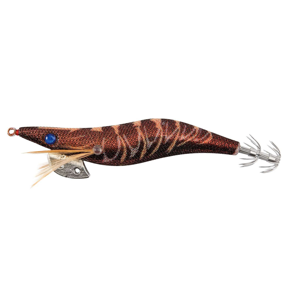 Opal Edition Squid Jig Tiger Brown 10,5cm Fishing Ferrari 5074435