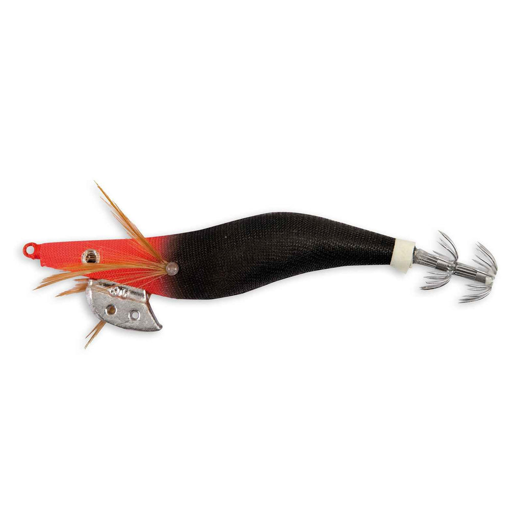 Red Head Squid Jig Red Black 7,5cm Lineaeffe 5091225