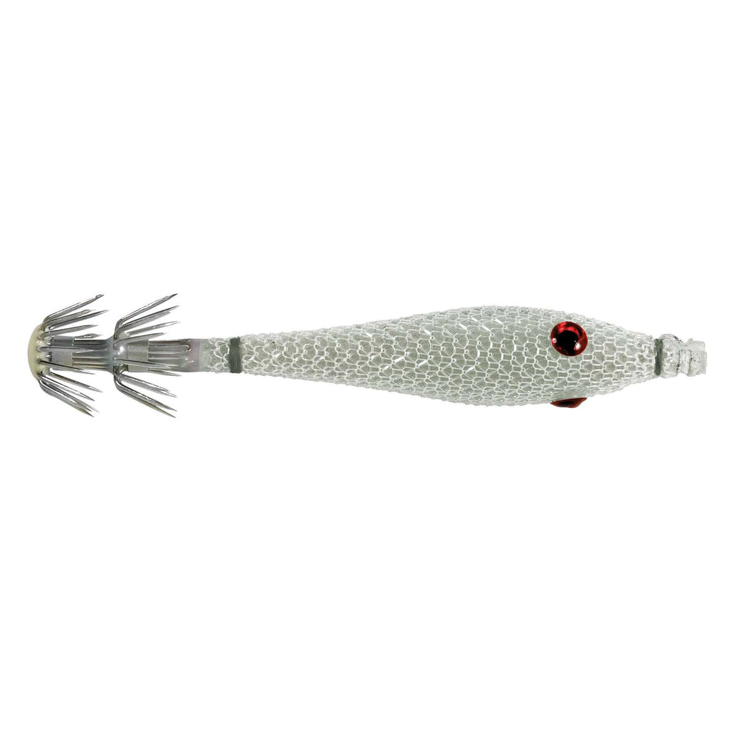 Take Silicon Squid Jig White 3g 6cm Fishing Ferrari 5097806