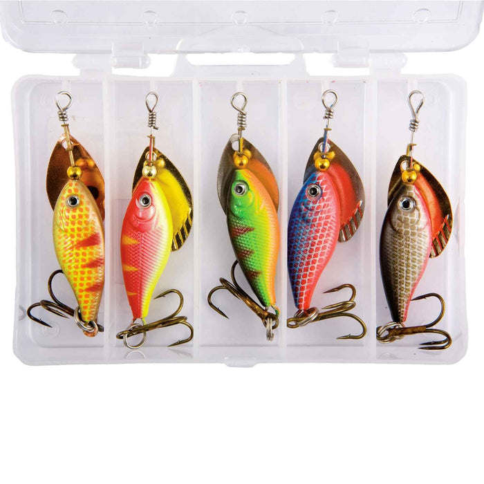 Spinners-Spoons Set in Poly Box 5 Lineaeffe 5300094