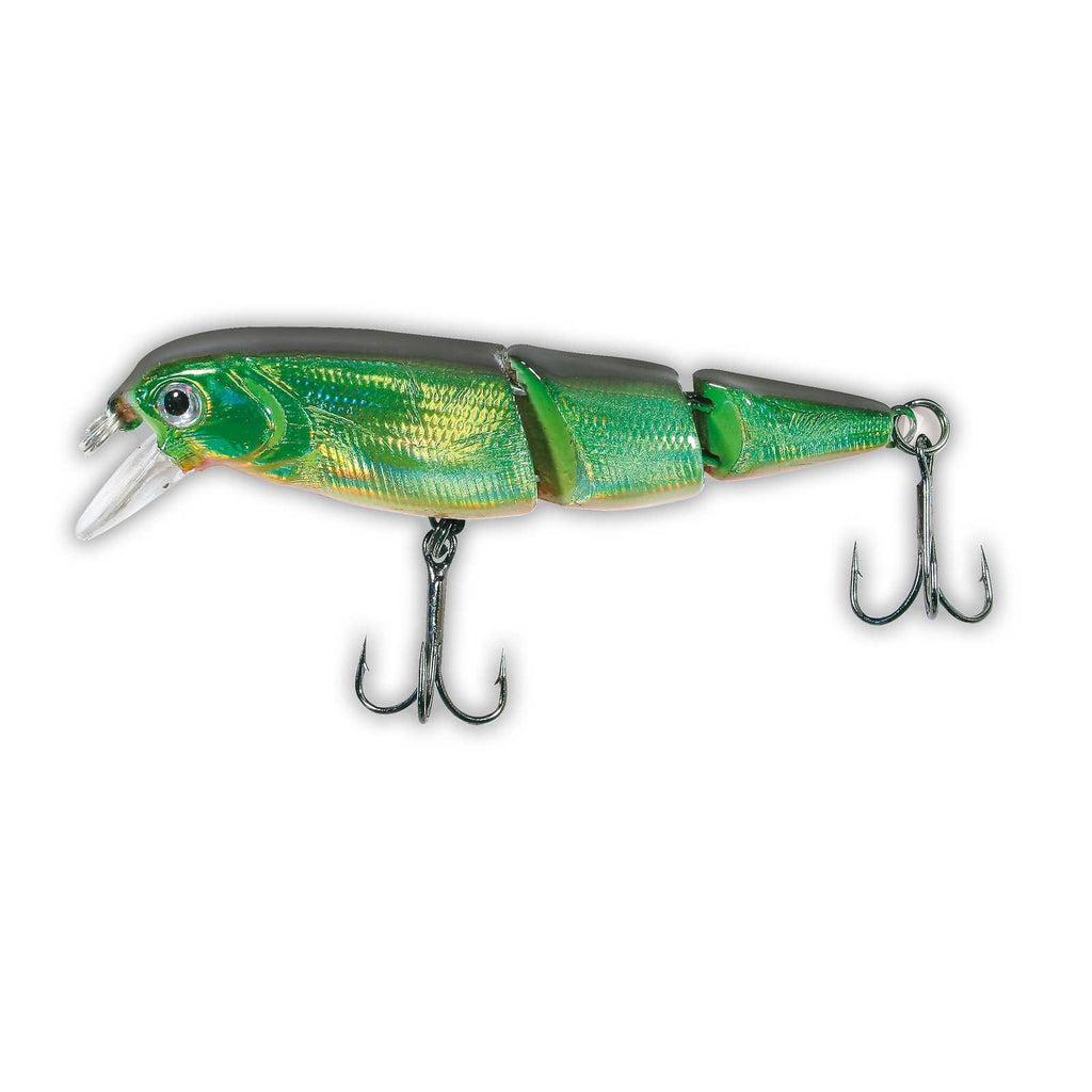 3 Sections Jointed Minnow Green 9g 8cm Lineaeffe 5302428