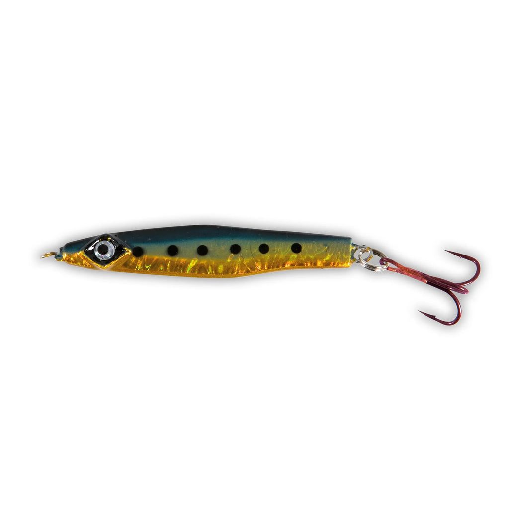 Lineaeffe Hiper Catch Fish Jig Light Blue Gold