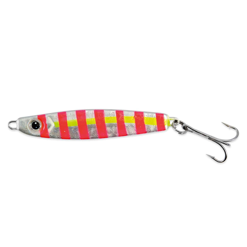 Micro Jig Silver Pink Stripes 21g 6,5cm Hikaru 5325321
