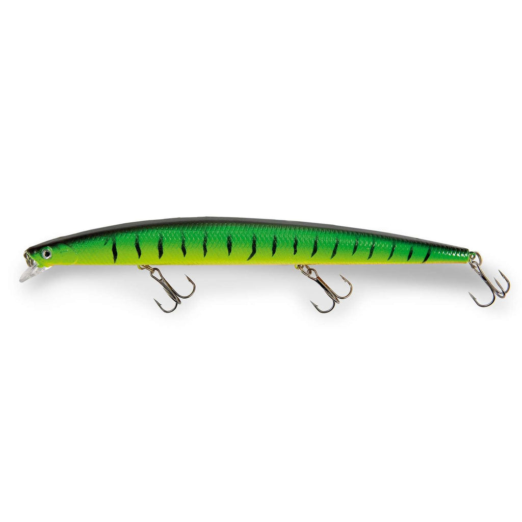 Long Jerk Floating Green Yellow Tiger 22g 18cm Lineaeffe 5381403