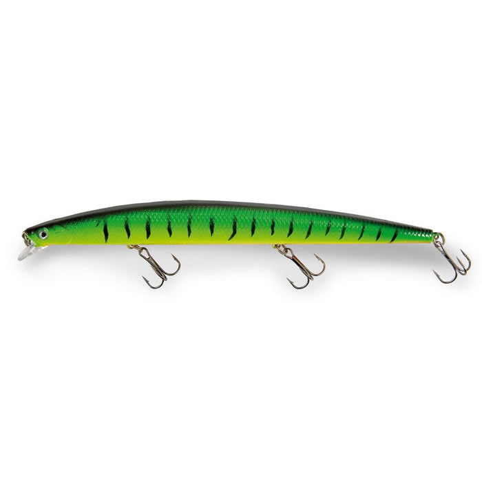 Long Jerk Floating Green Yellow Tiger 22g 18cm Lineaeffe 5381403