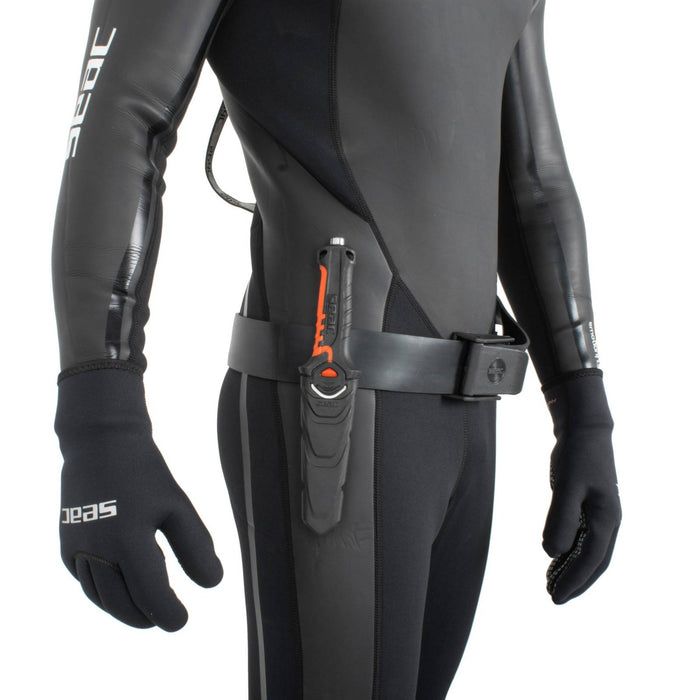 Knife Rapid Black-Orange Seac 55-23-NO