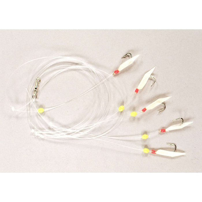 Bait Chaiser 6 Hooks With Luminous Beads Size 10 Hikaru 5640100