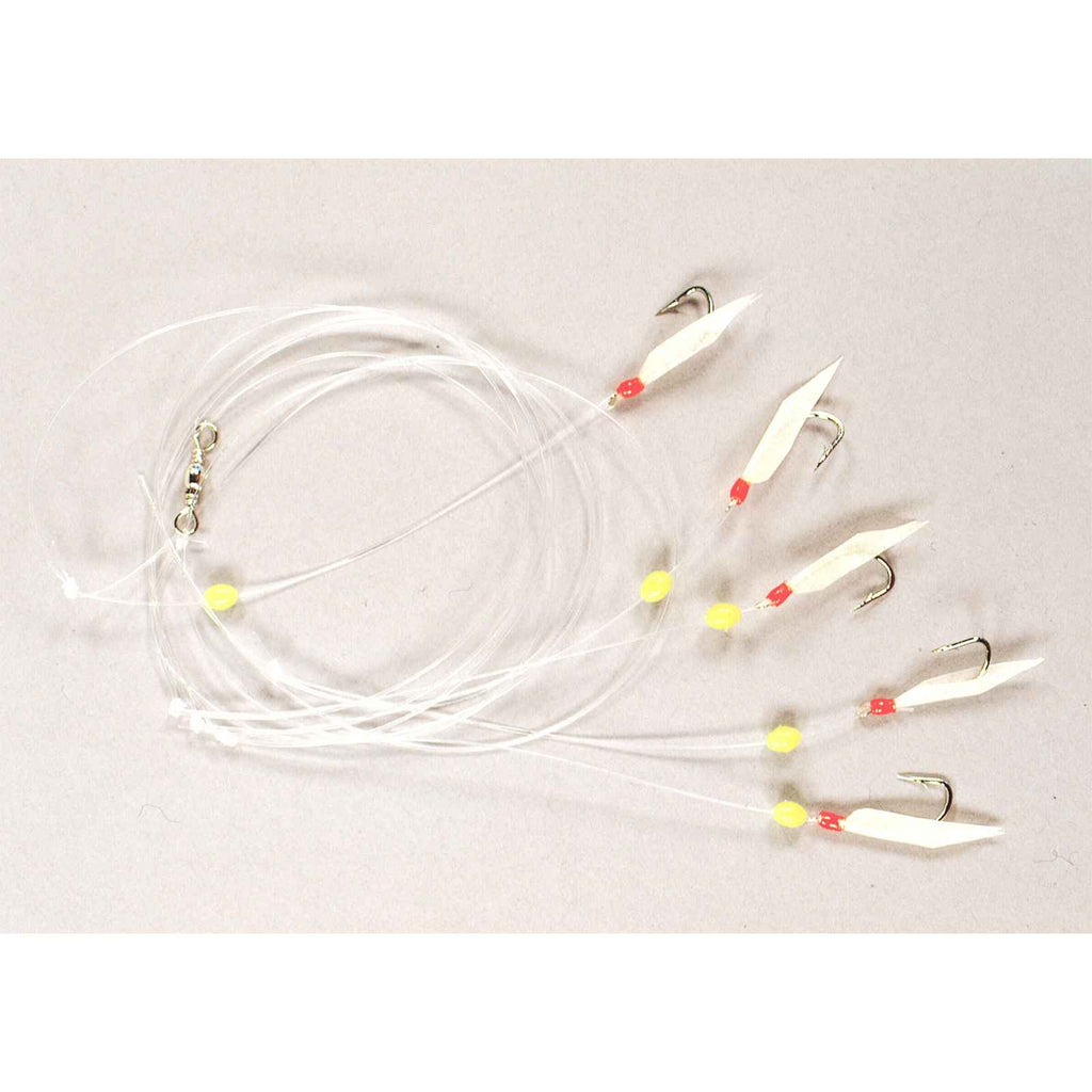 Bait Chaiser 6 Hooks With Luminous Beads Size 12 Hikaru 5640120
