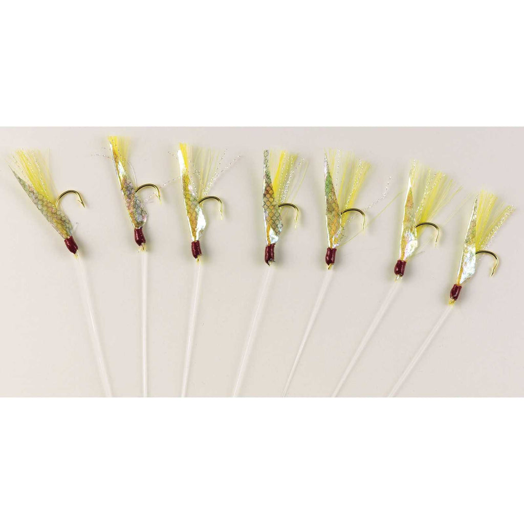 Sabiki Rainbow Fish Skin 7 Golden Hooks Size 5 Hikaru 5640405