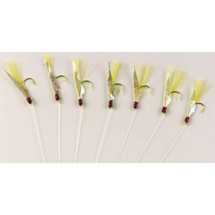 Sabiki Rainbow Fish Skin 7 Golden Hooks Size 6 Hikaru 5640406