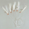 Fishing Rig 5 Hooks And White Feather Size 4 Lineaeffe 5642404