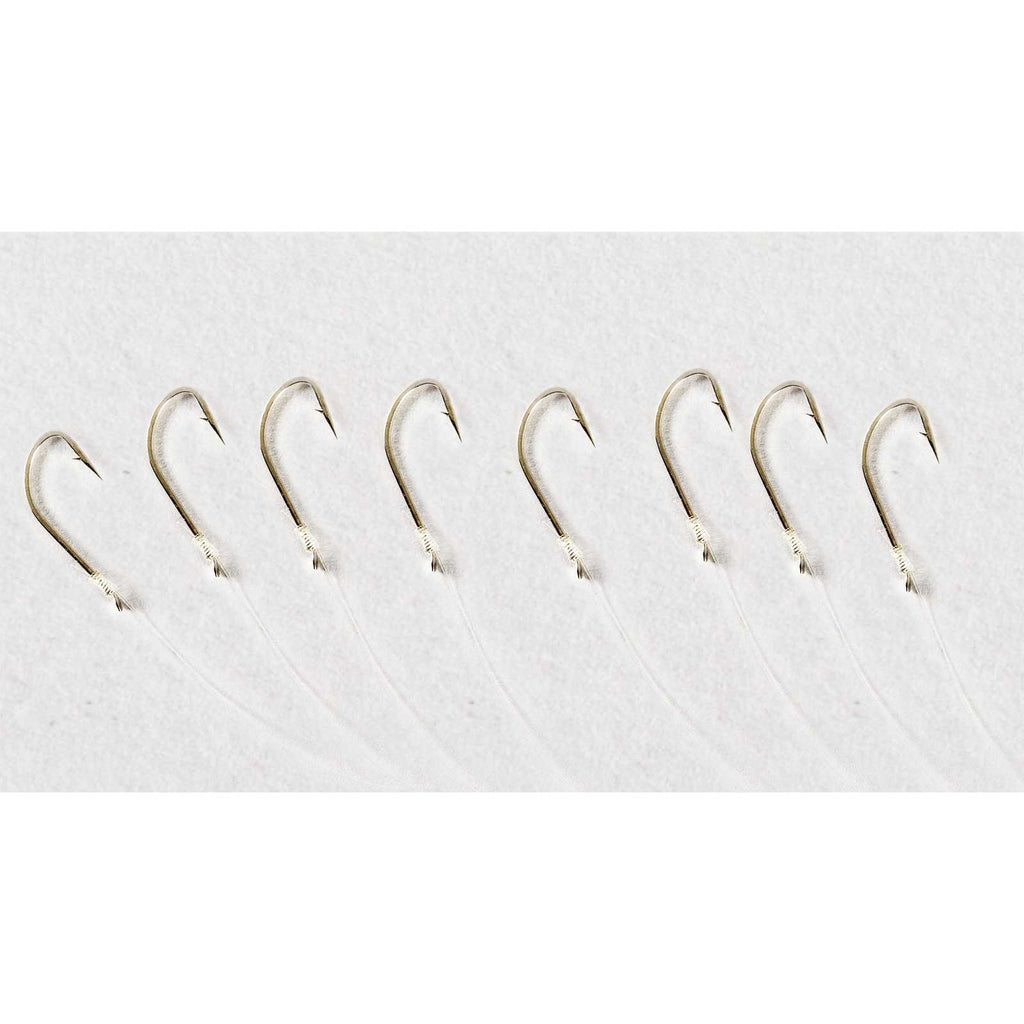 Sabiki Rig 8 Snelled Hooks Size 4 Hikaru 5645004