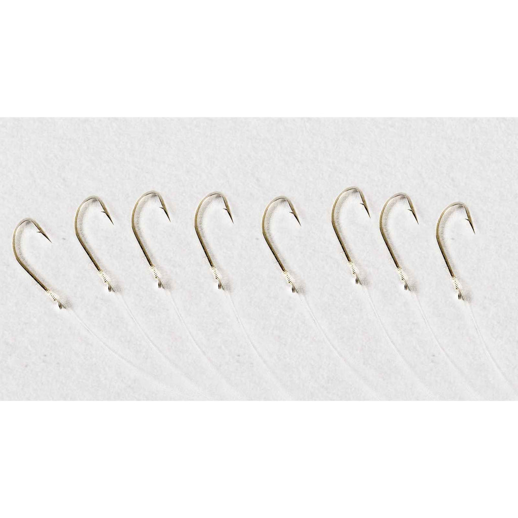 Sabiki Rig 8 Snelled Hooks Size 6 Hikaru 5645006