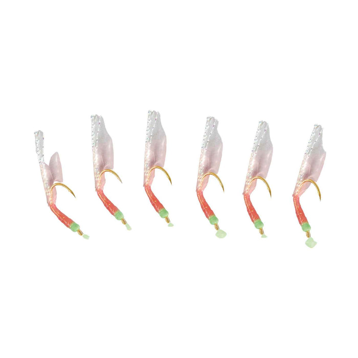 Sabiki Rig Shrimp 6 Golden Hooks Size 4 Hikaru 5648004