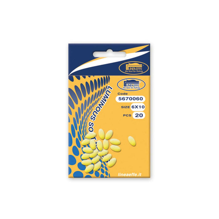 Lichtgevende zachte kralen 3,5x4 Lineaeffe 5670035