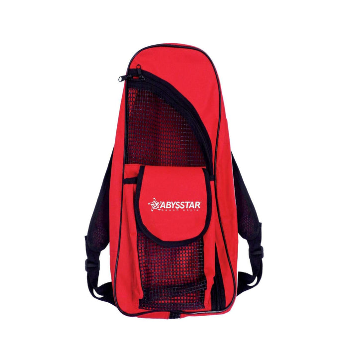 Nylon Bag With Rubber Mesh Red 74x32cm Abysstar 57055