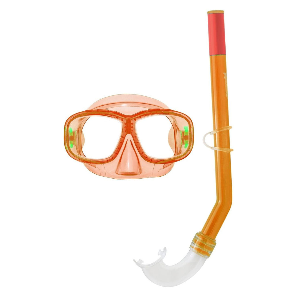 Snorkeling Kit Turtle Kids Orange Abysstar 57056OR