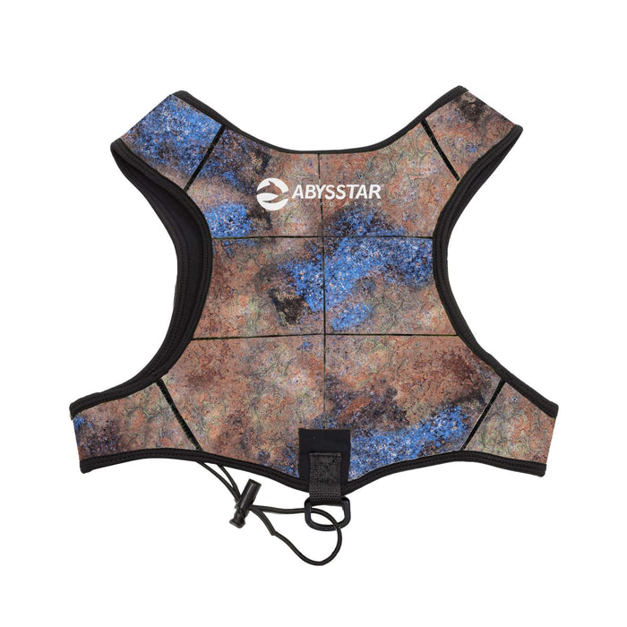 Neopreen Gewichten Vest Octoskin Camo-Bruin-Blauw XL Abysstar 59043