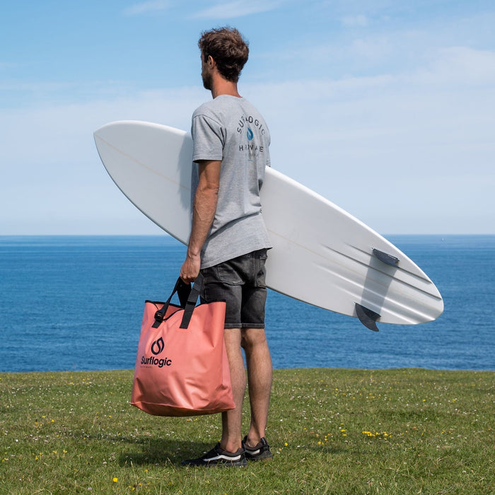 Cubo seco impermeable Rosa 50L Surflogic 59081