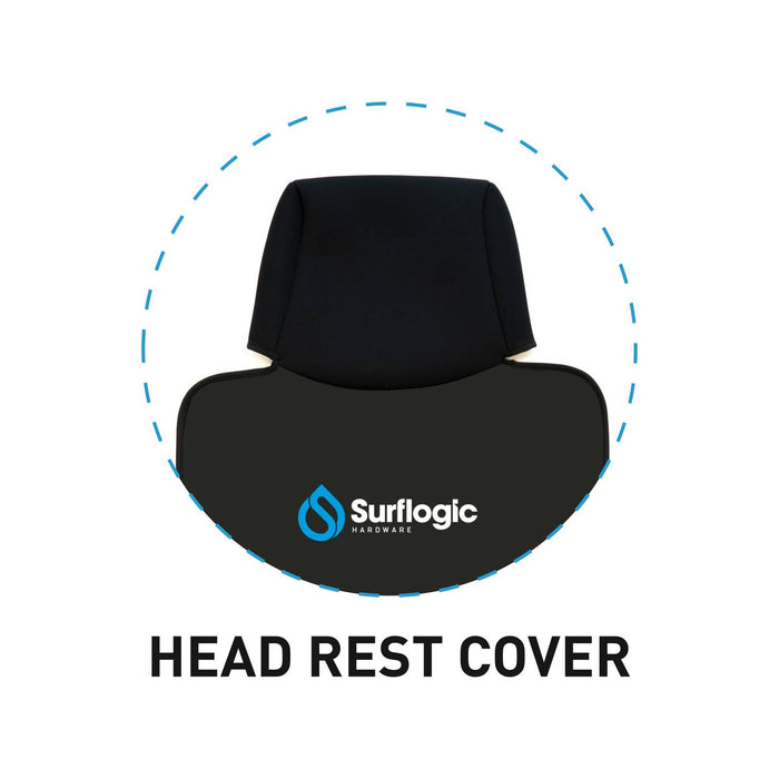 Waterproof Car Seat Cover Single Neoprene Black Suflogic 59117