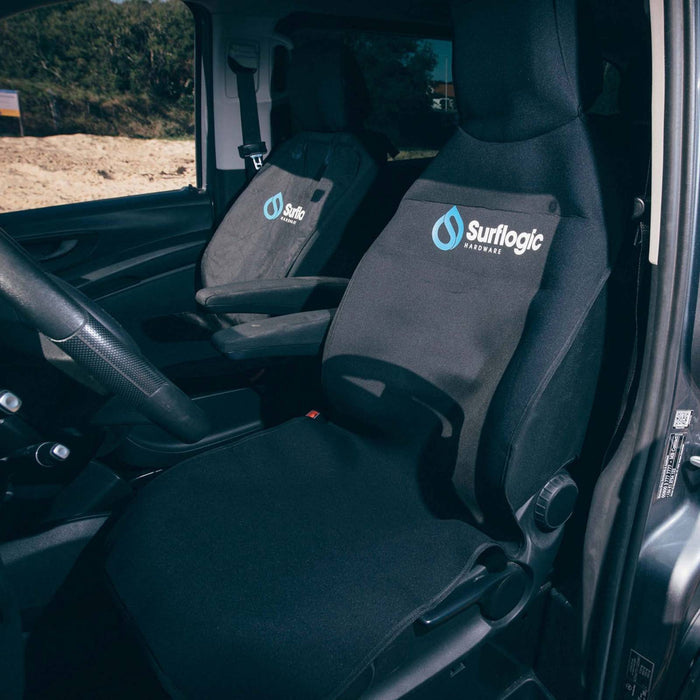 Waterproof Car Seat Cover Single Neoprene Black Suflogic 59117