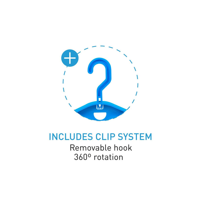 Appendiabiti per muta con sistema doppio Blu Surflogic 59134