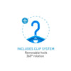 Wetsuit Hanger Double System Blue Surflogic 59139