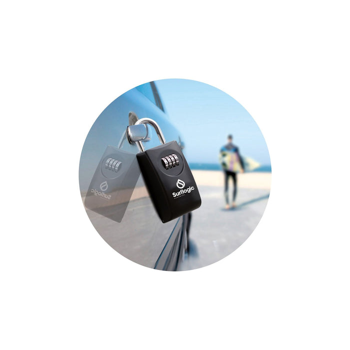 Key Lock Double System Black Surflogic 59147
