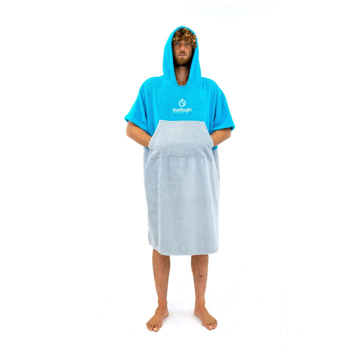 Poncho Cyan-Szary Surflogic 59804