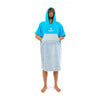 Poncho Cyan-Szary Surflogic 59804