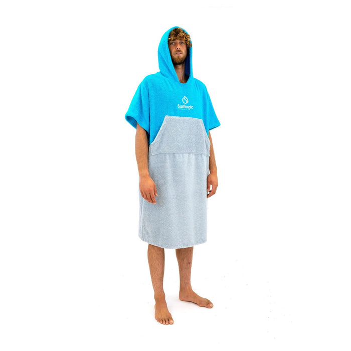 Poncho Cyan-Szary Surflogic 59804