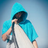 Poncho Cyan-Szary Surflogic 59804