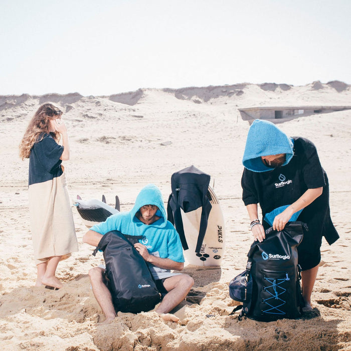 Poncho Cyan-Navy Surflogic 59805