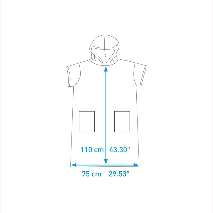 Poncho Teja-Navy Surflogic 59810