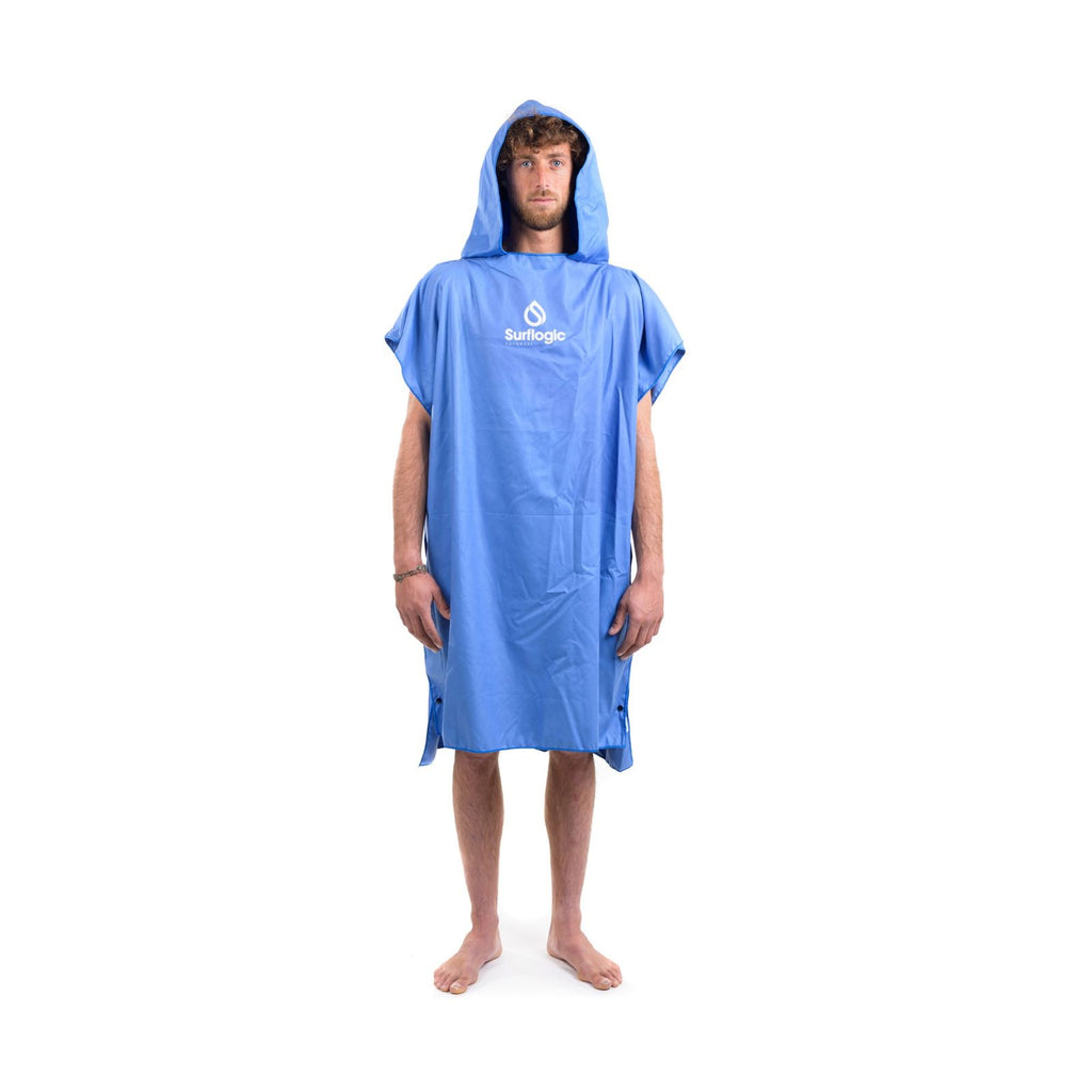 Schnell trocknender Poncho Mikrofaser Blau Surflogic 59860