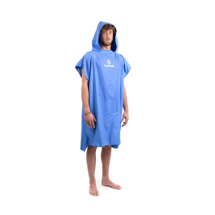 Schnell trocknender Poncho Mikrofaser Blau Surflogic 59860